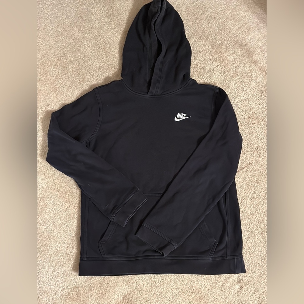 Boys black Nike hoodie